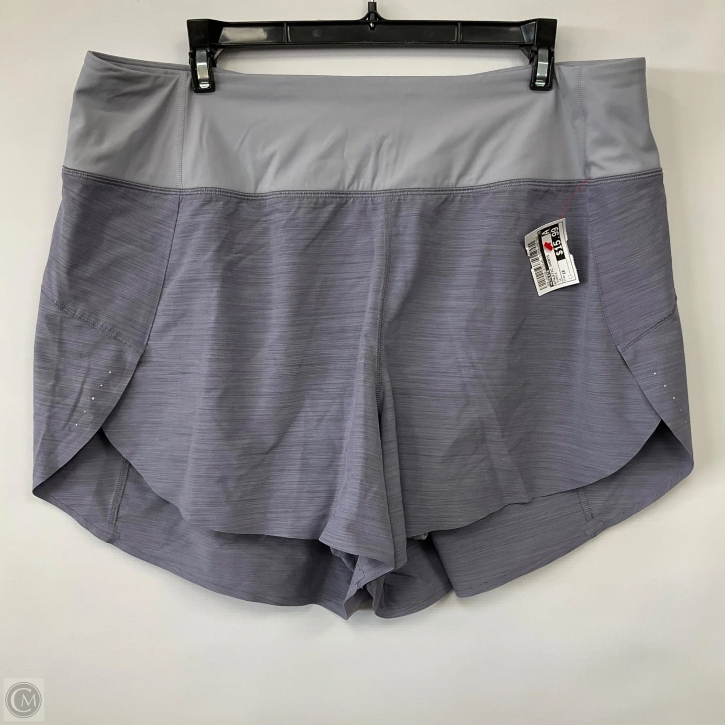 Athletic Shorts By Athleta In Purple, Size: 1x