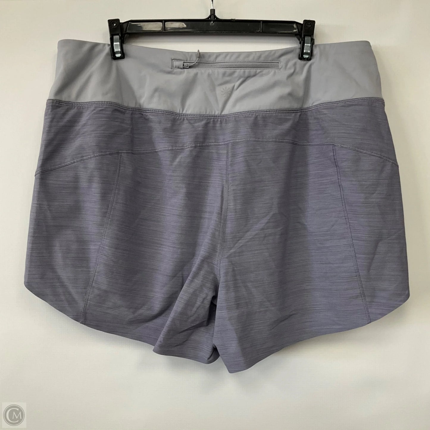 Athletic Shorts By Athleta In Purple, Size: 1x