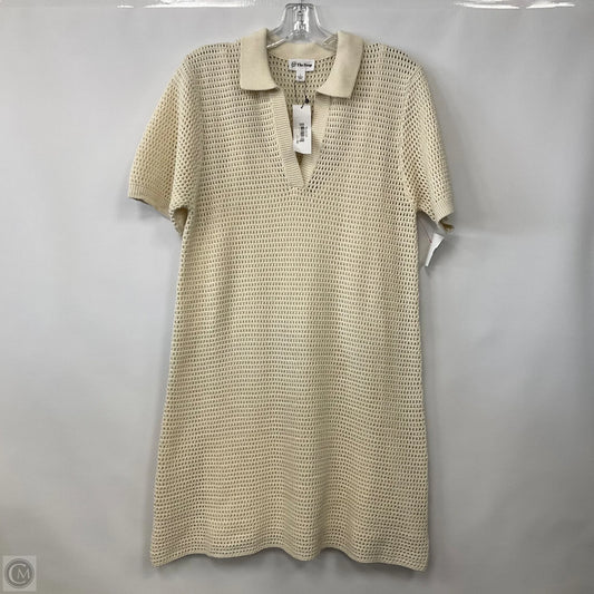Dress Casual Midi By The Drop In Cream, Size: L