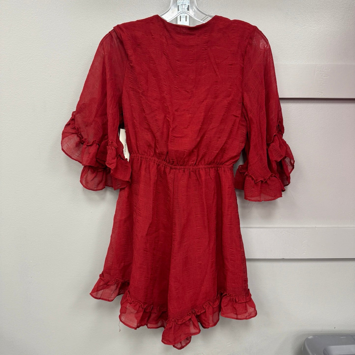 Dress Casual Short By Francesca's In Red, Size: M