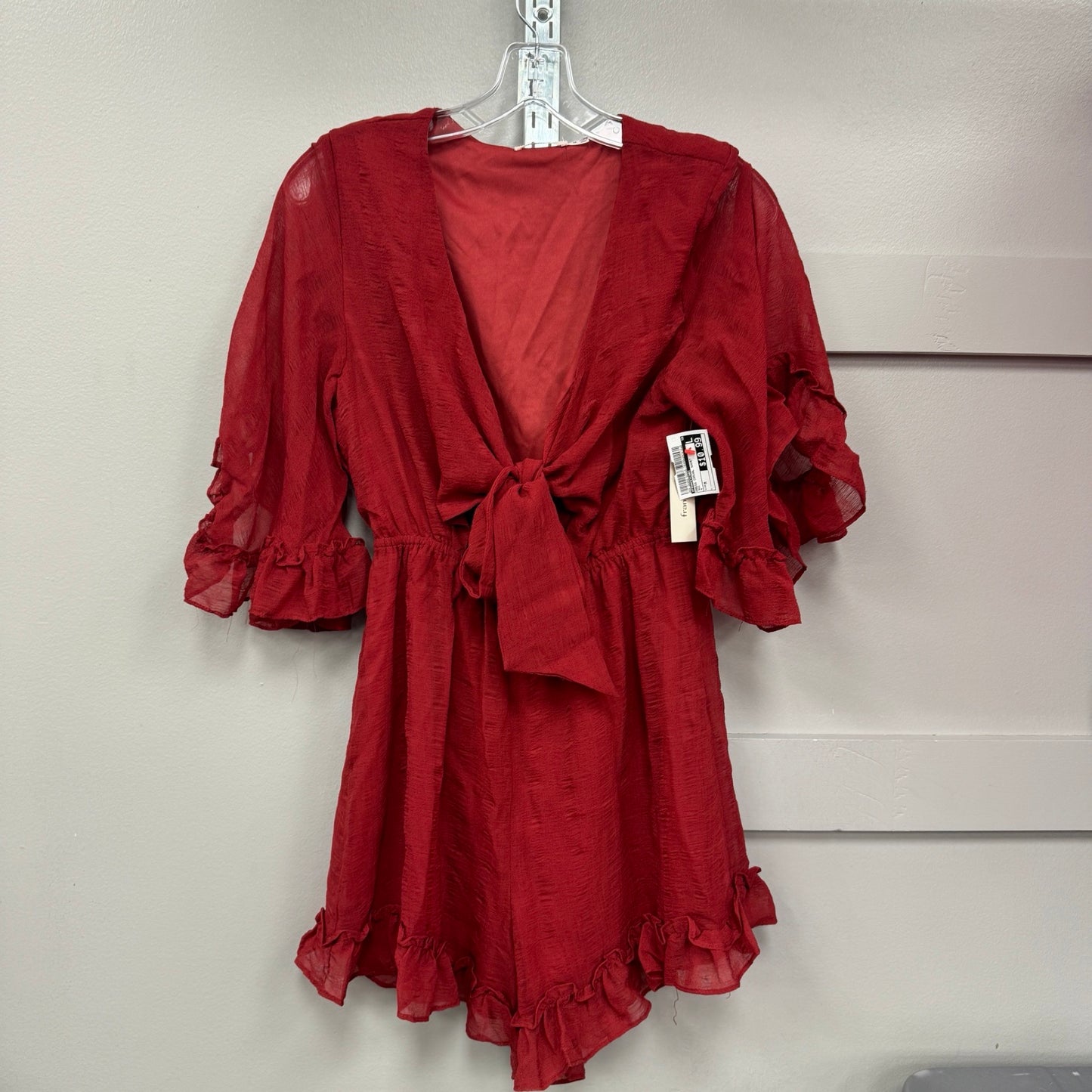 Dress Casual Short By Francesca's In Red, Size: M