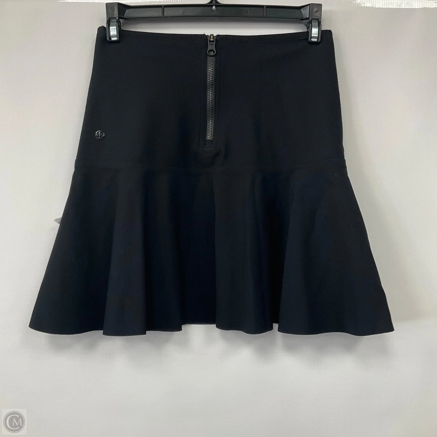 Athletic Skirt By Lululemon In Black, Size: 4