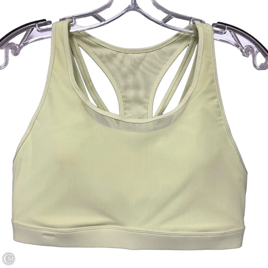 Athletic Bra By Fabletics In Yellow, Size: L