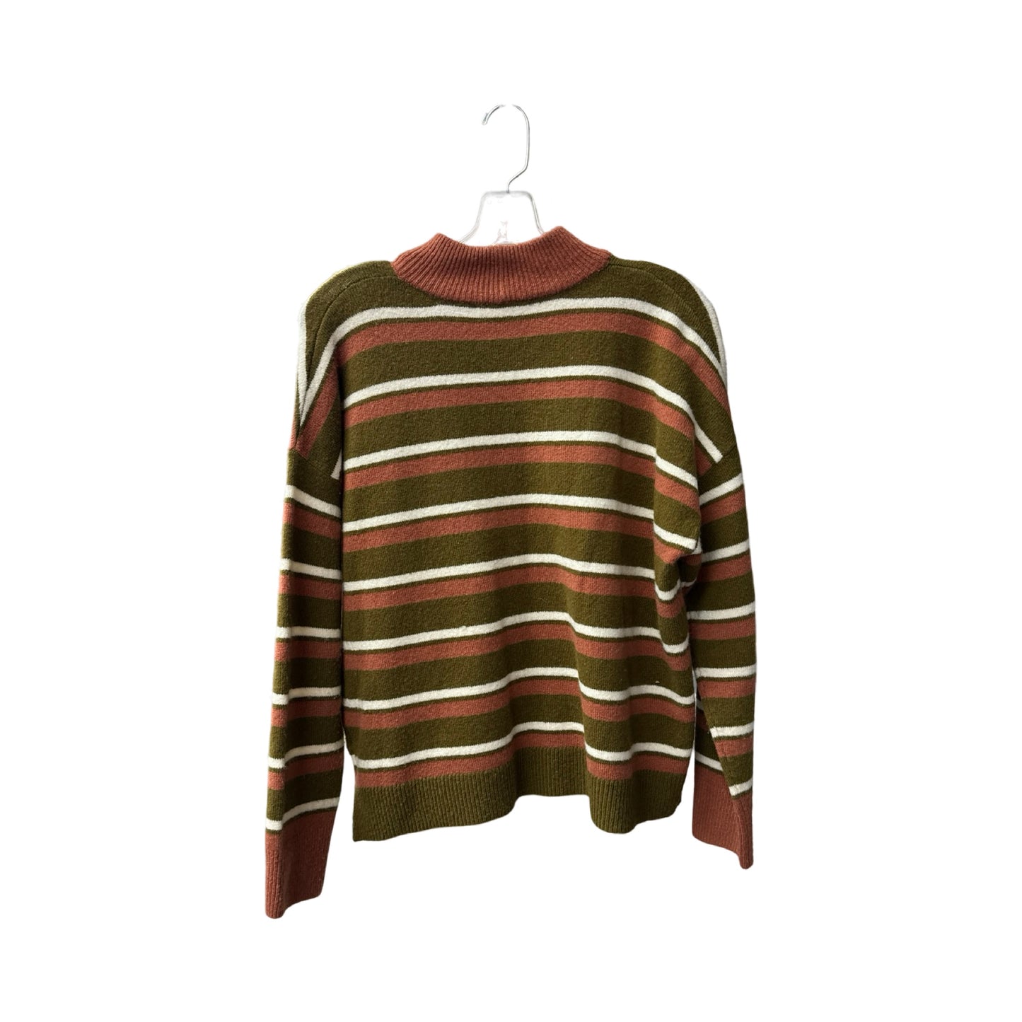 Sweater By Madewell In Striped Pattern, Size: M