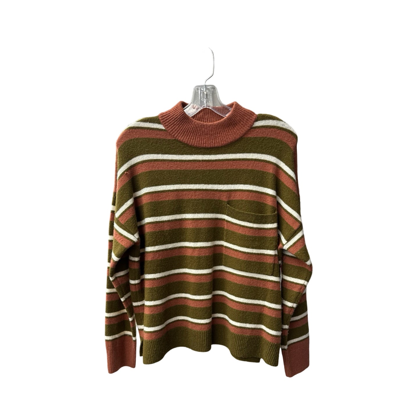 Sweater By Madewell In Striped Pattern, Size: M