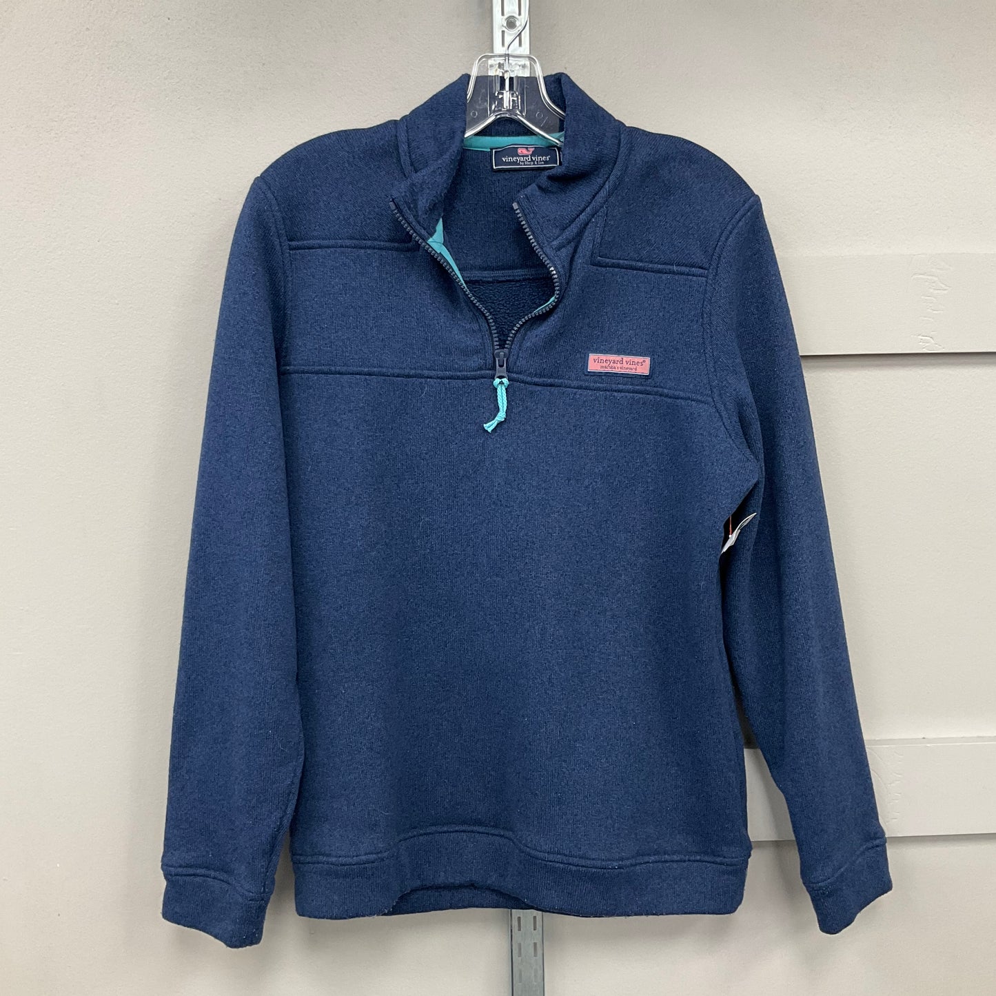 Jacket Fleece By Vineyard Vines In Blue, Size: M