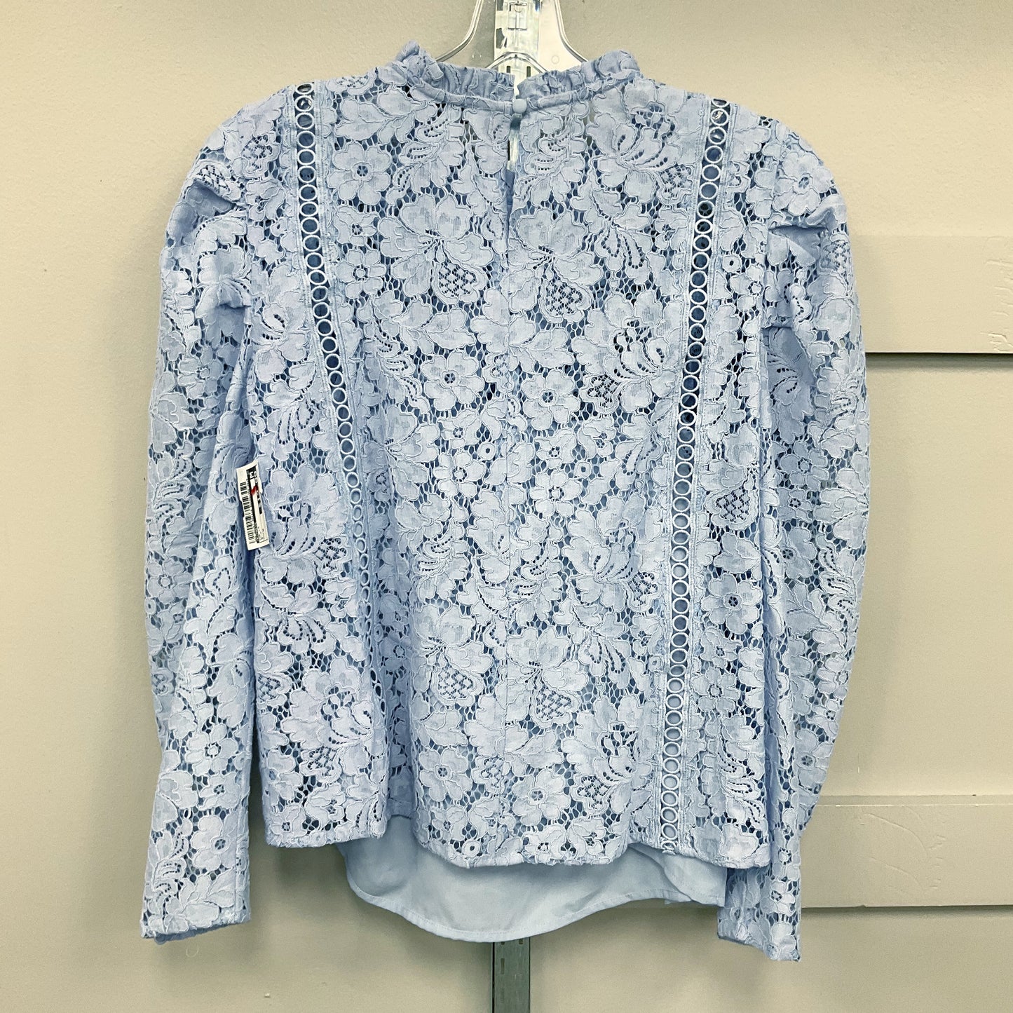 Top Long Sleeve By Express In Blue, Size: M