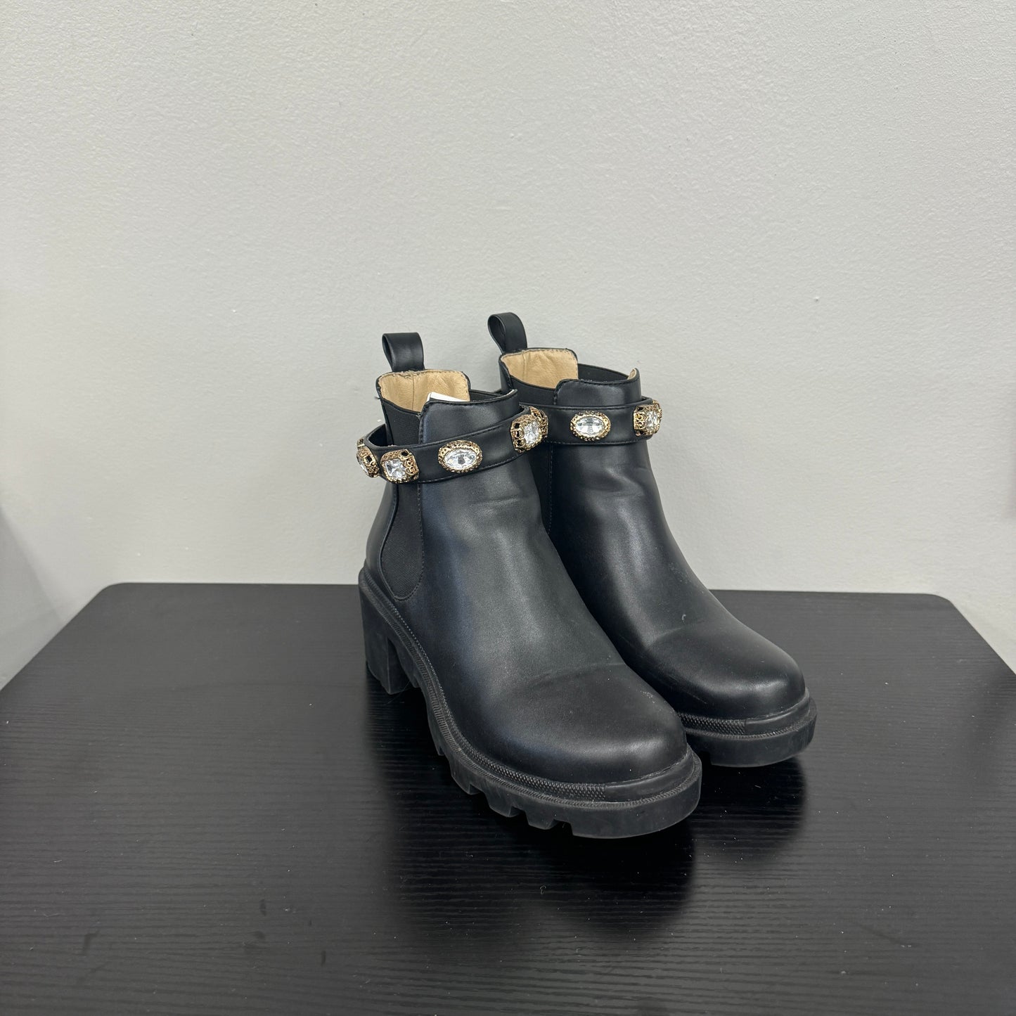 Boots Combat By Steve Madden In Black, Size: 7.5