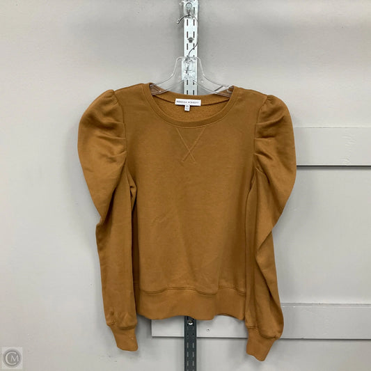 Top Long Sleeve Designer By Rebecca Minkoff In Brown, Size: Xs