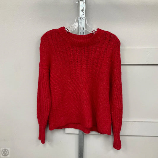 Sweater By Old Navy In Red, Size: Xs
