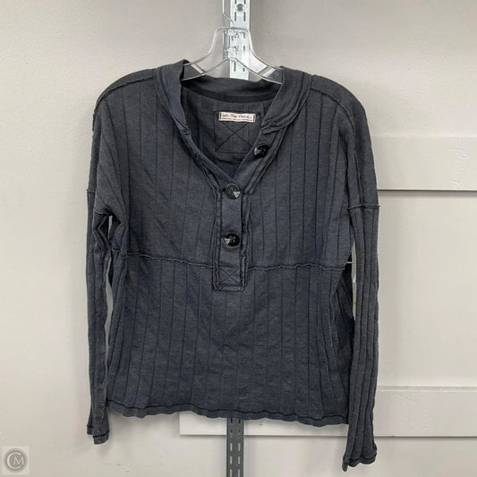 Top Long Sleeve By We The Free In Black, Size: Xs