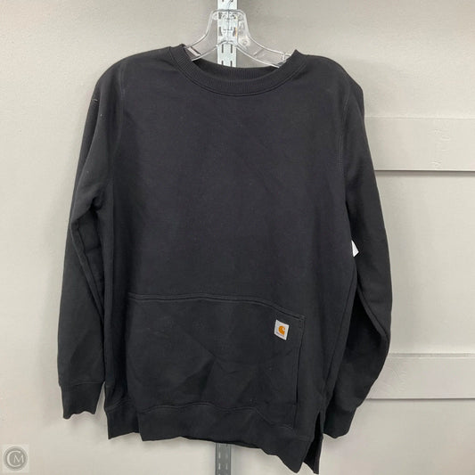 Sweatshirt Crewneck By Carhartt In Black, Size: S