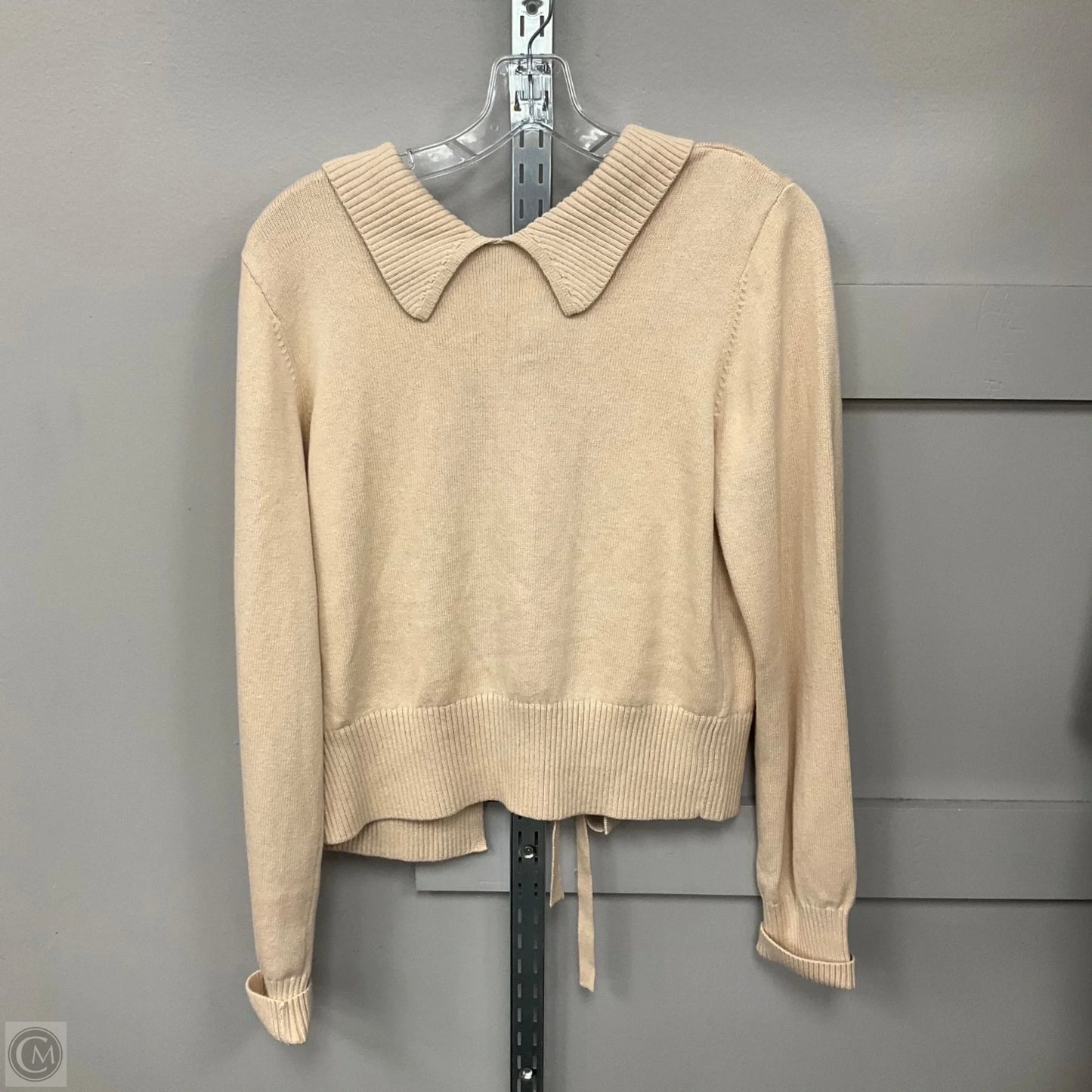 Cardigan By Esprit In Tan, Size: L