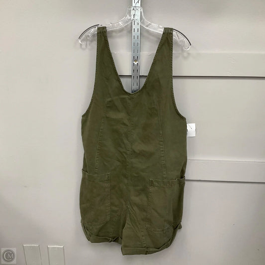 Shortalls By We The Free In Green Denim, Size: M