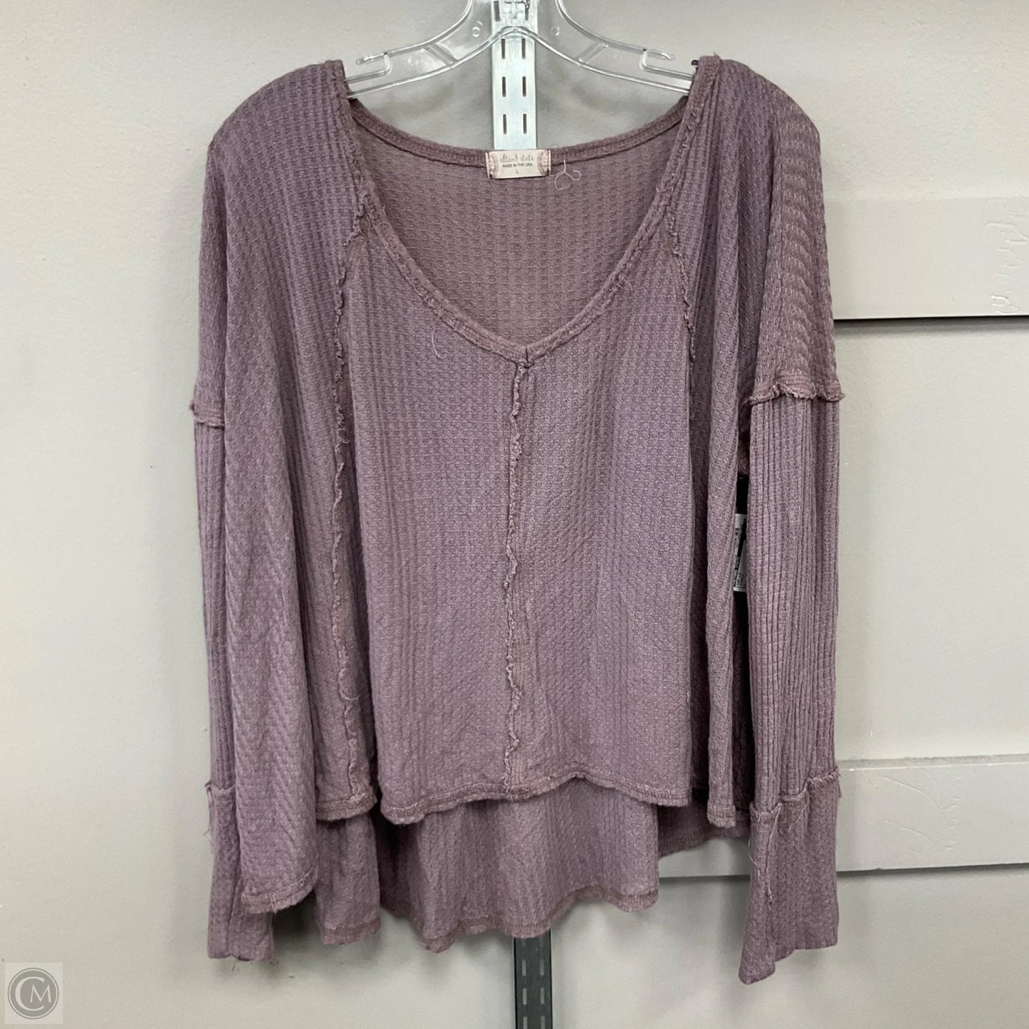 Top Long Sleeve By Altard State In Purple, Size: L