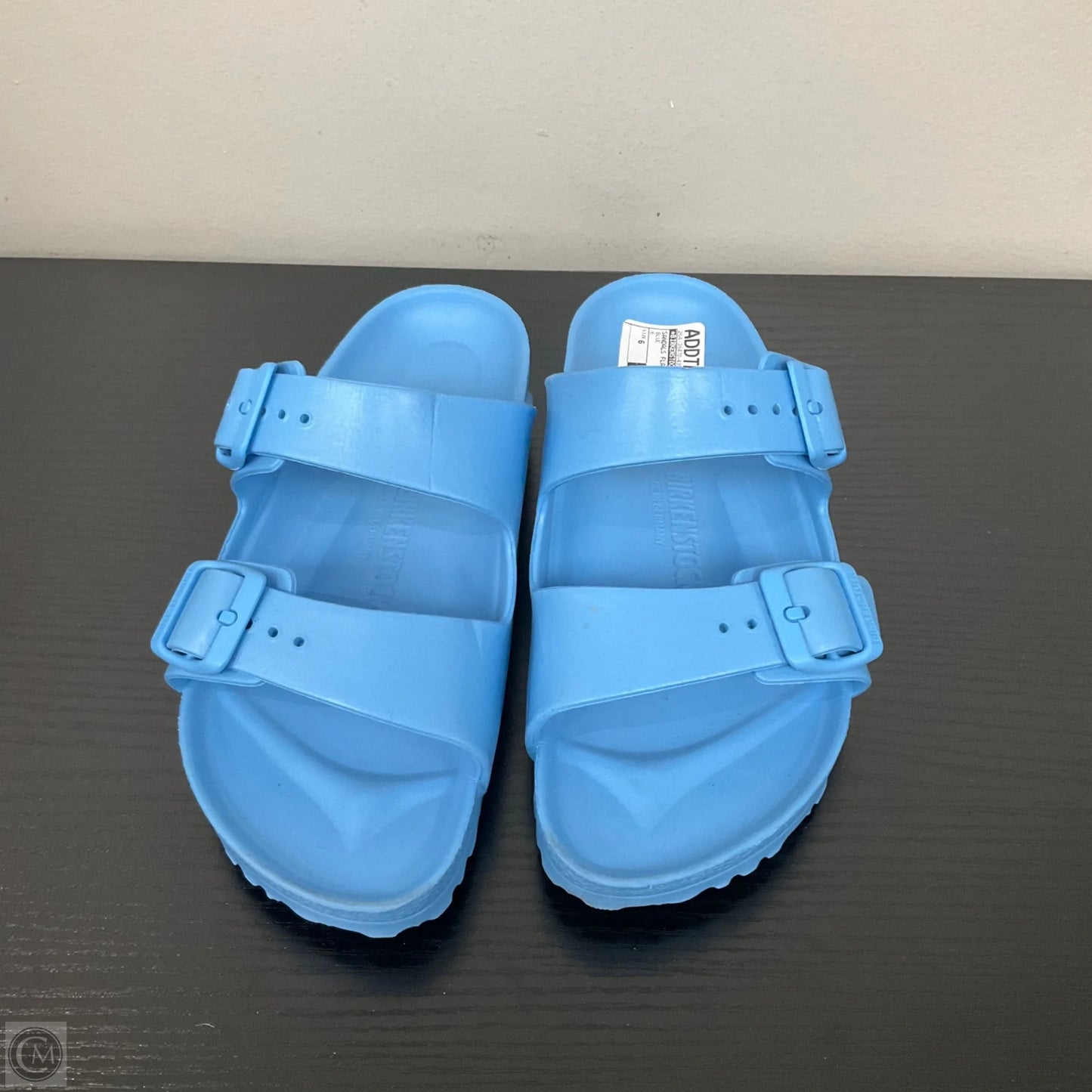 Sandals Flats By Birkenstock In Blue, Size: 6