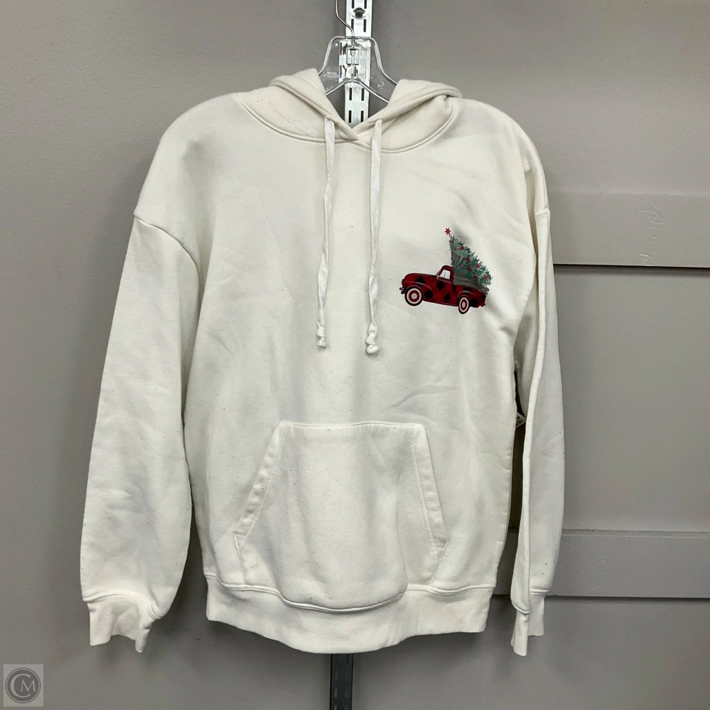 Sweatshirt Hoodie By Zoe And Liv In White, Size: L