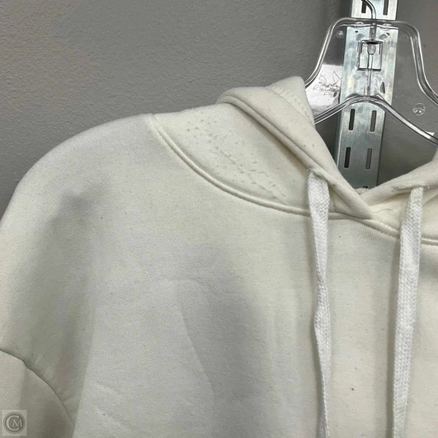 Sweatshirt Hoodie By Zoe And Liv In White, Size: L