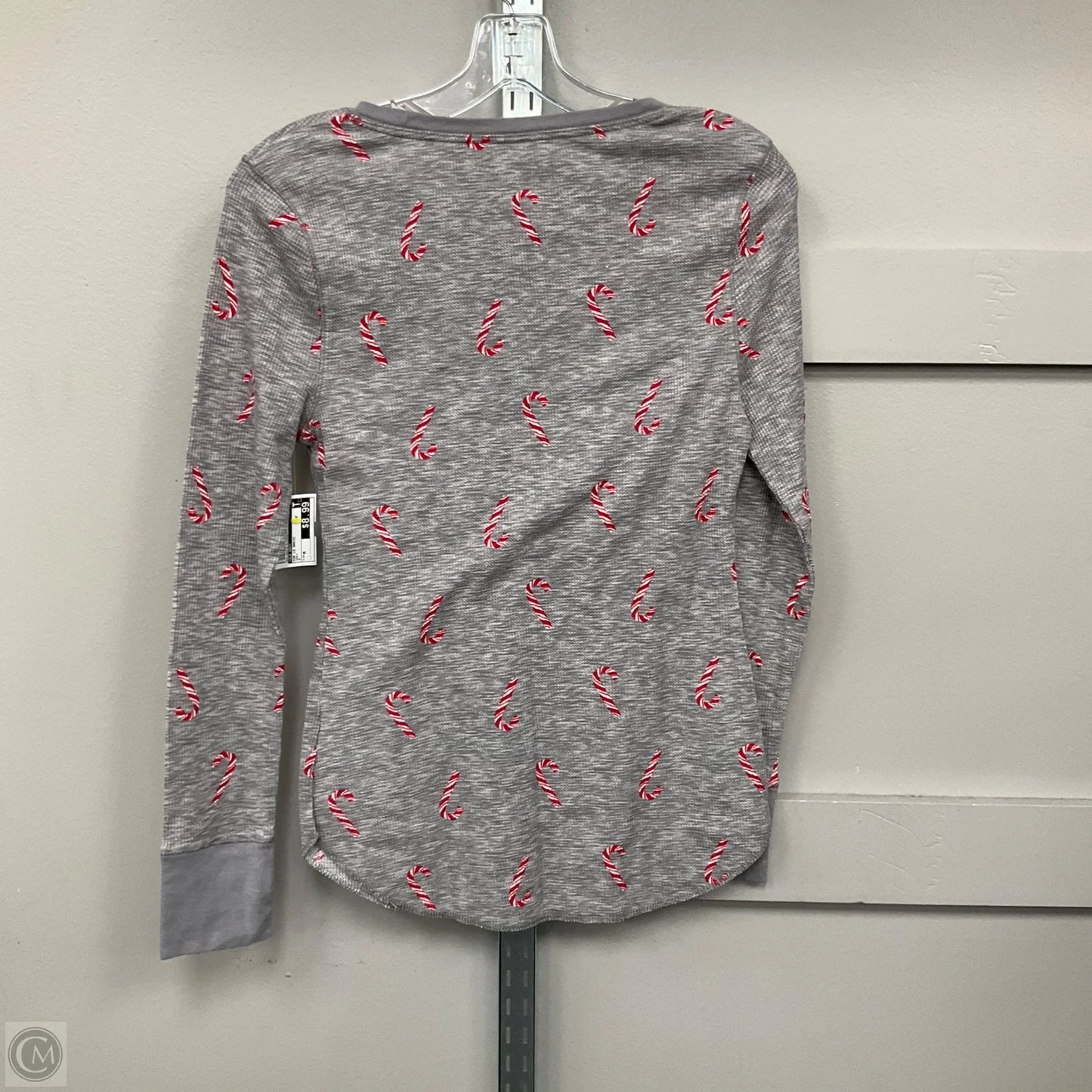 Top Long Sleeve Basic By Old Navy In Grey, Size: M
