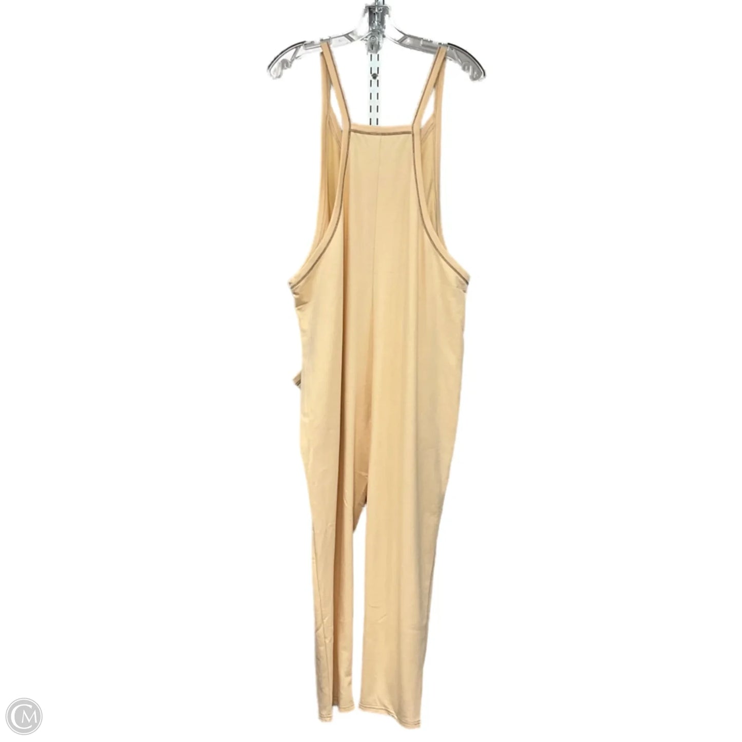 Jumpsuit By Clothes Mentor In Yellow, Size: L