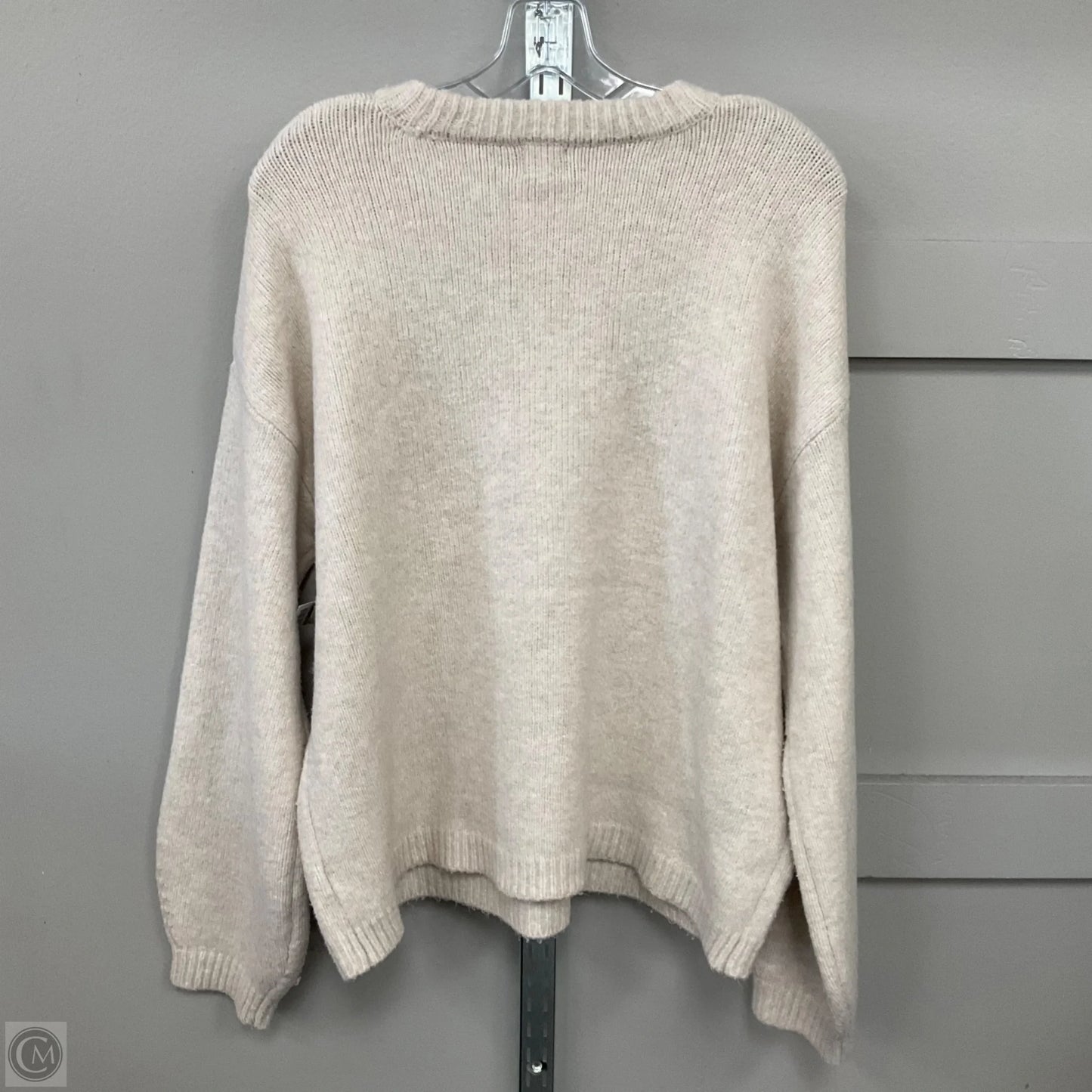 Sweater By A New Day In Red & Tan, Size: Xl