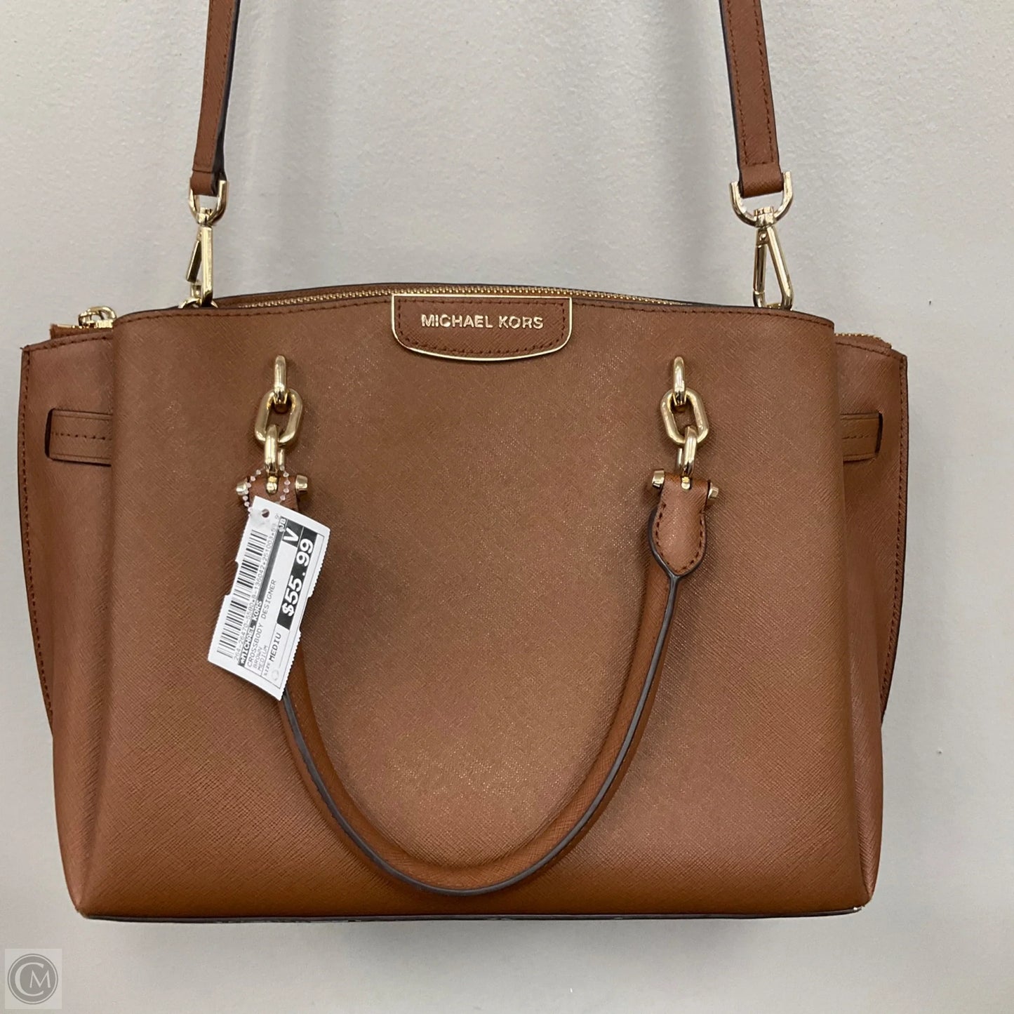 Crossbody Designer By Michael Kors, Size: Medium