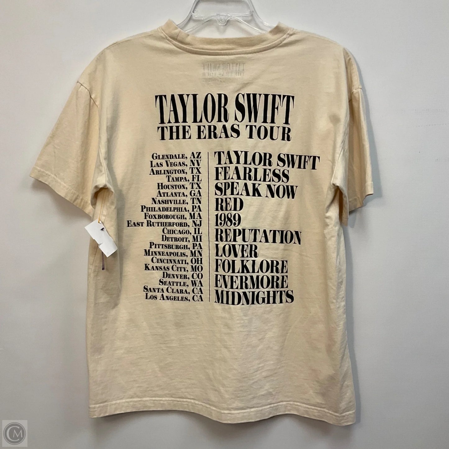 Eras Tour Tee In Tan, Size: S