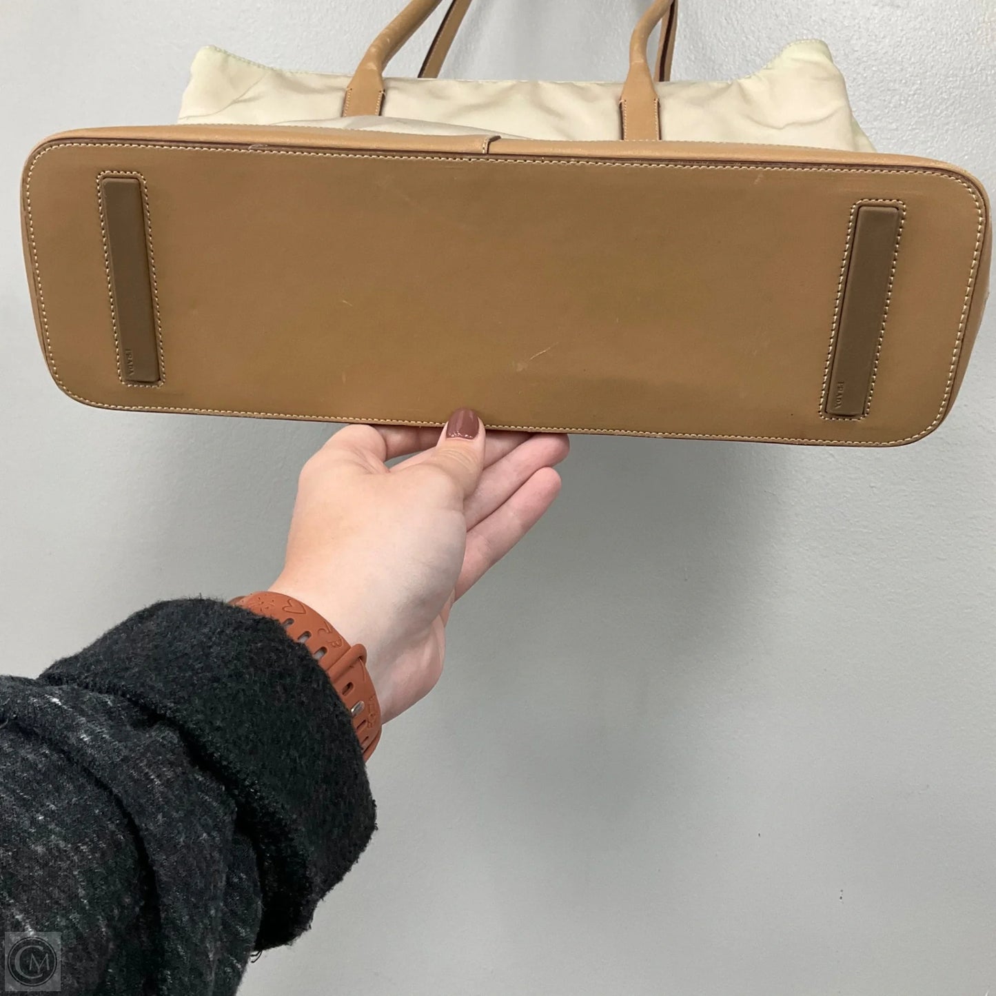 Tote Luxury Designer By Prada, Size: Medium