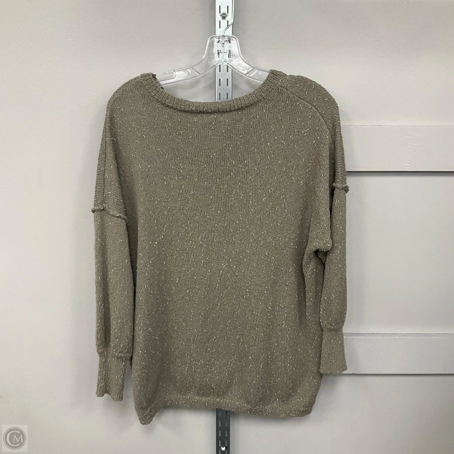 Top Long Sleeve By Gilded Intent In Green, Size: Xs