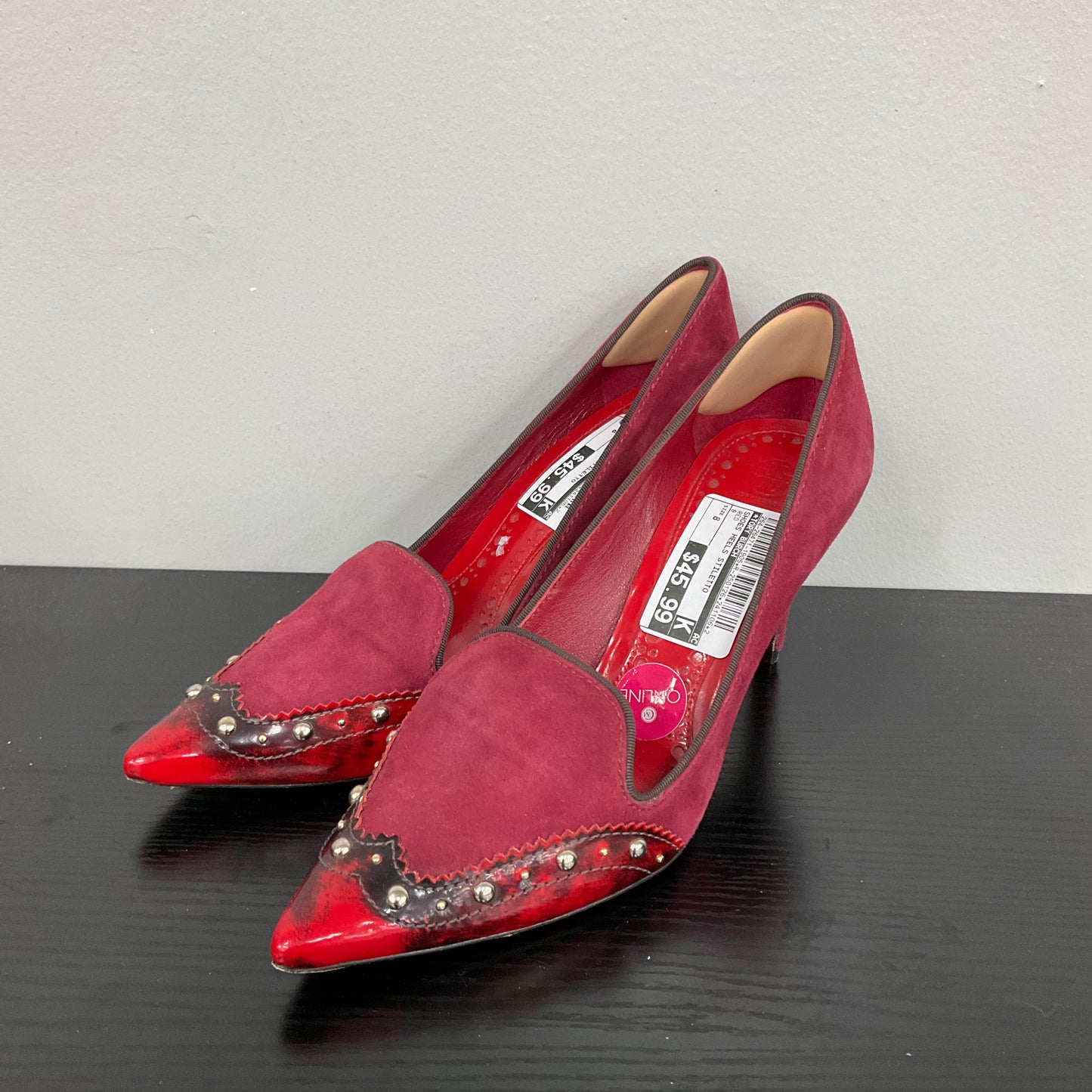 Shoes Heels Stiletto By Tory Burch In Red, Size: 8