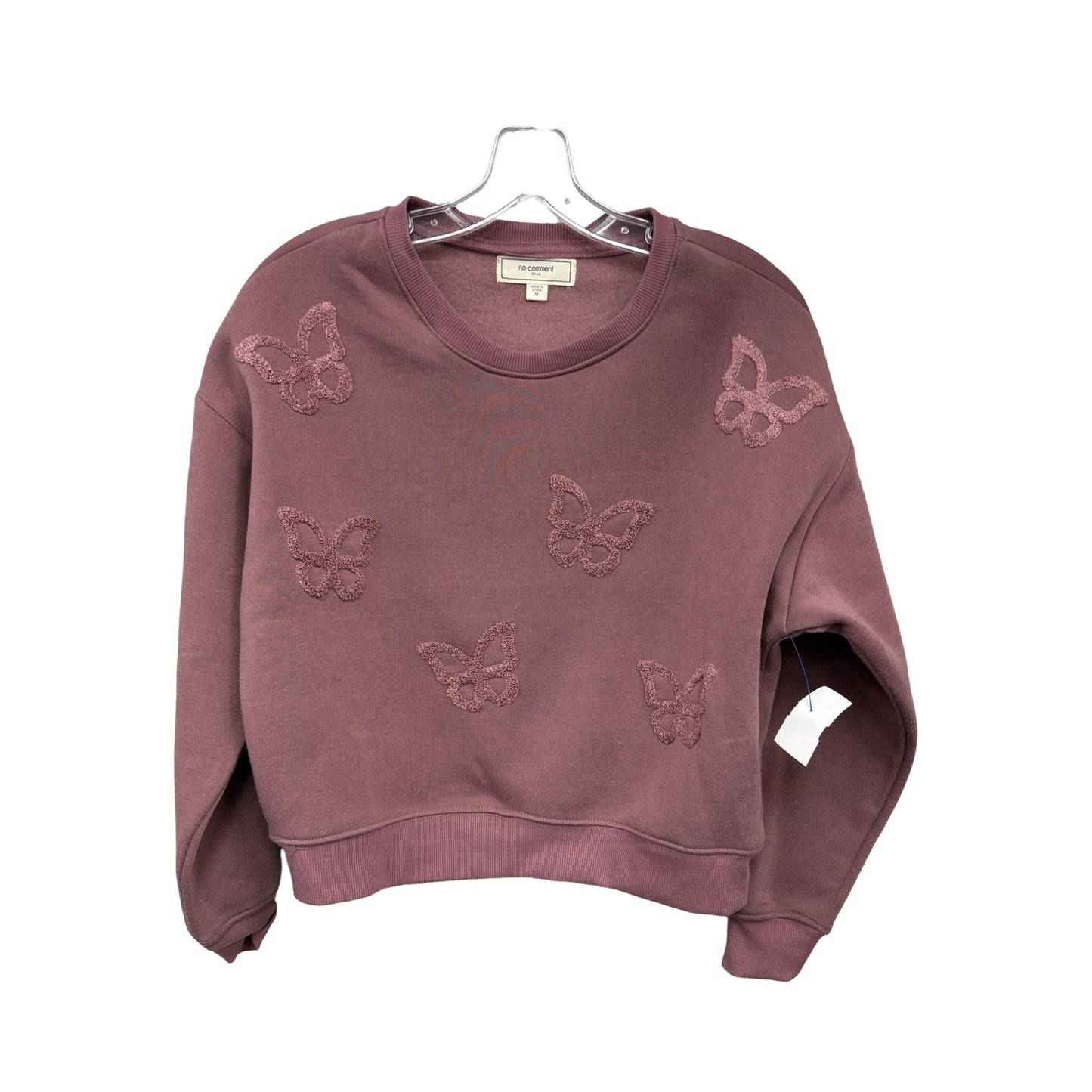 Sweatshirt Crewneck By No Comment In Pink, Size: M