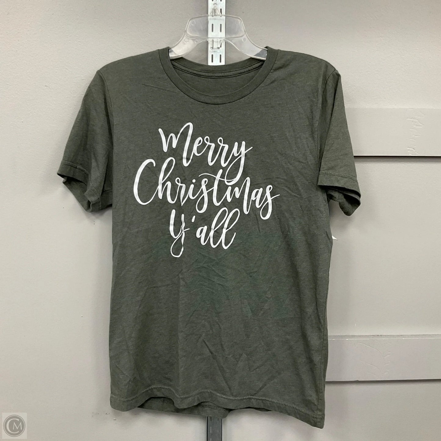 Top Short Sleeve By Clothes Mentor In Green, Size: M