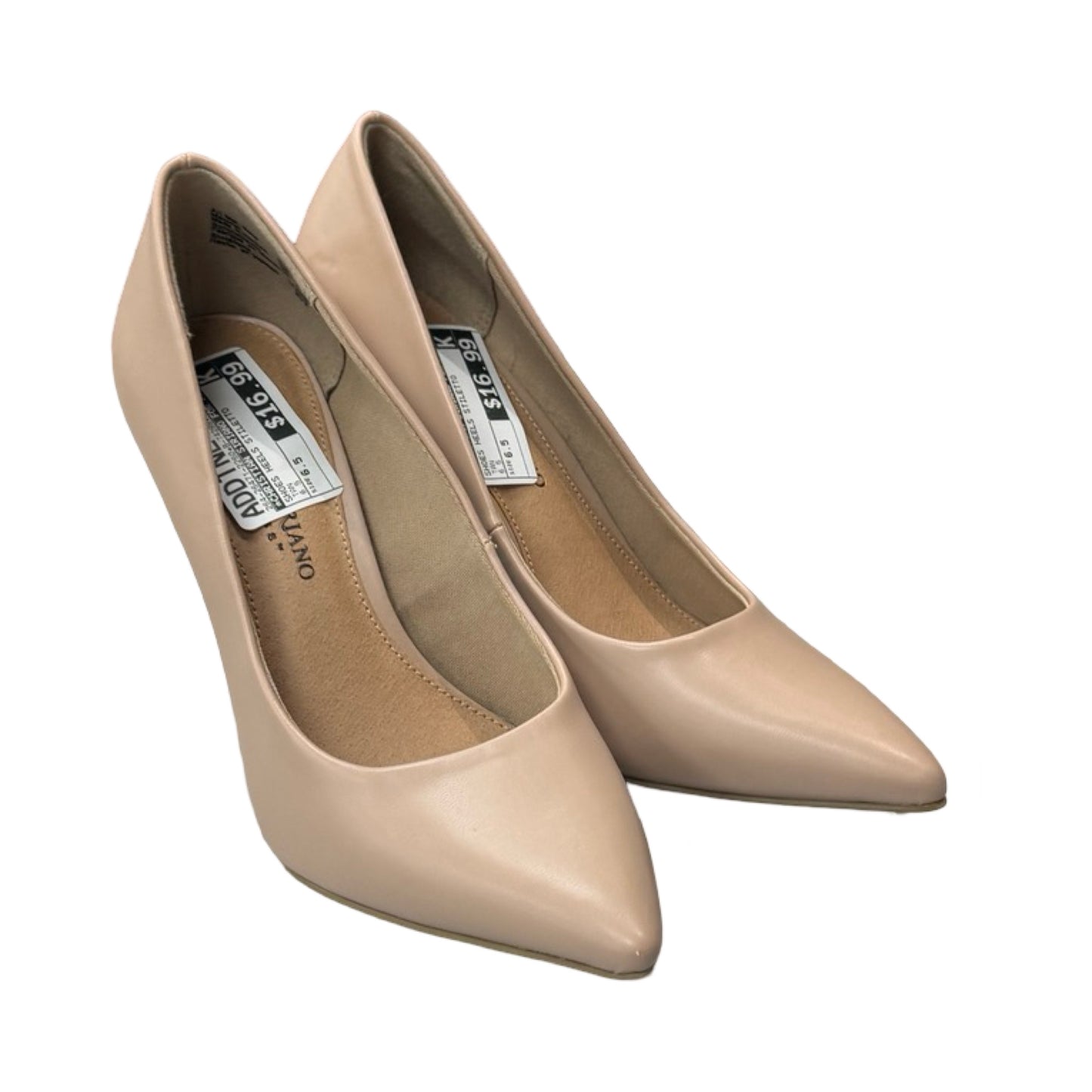 Shoes Heels Stiletto By Christian Siriano For Payless In Tan, Size: 6.5