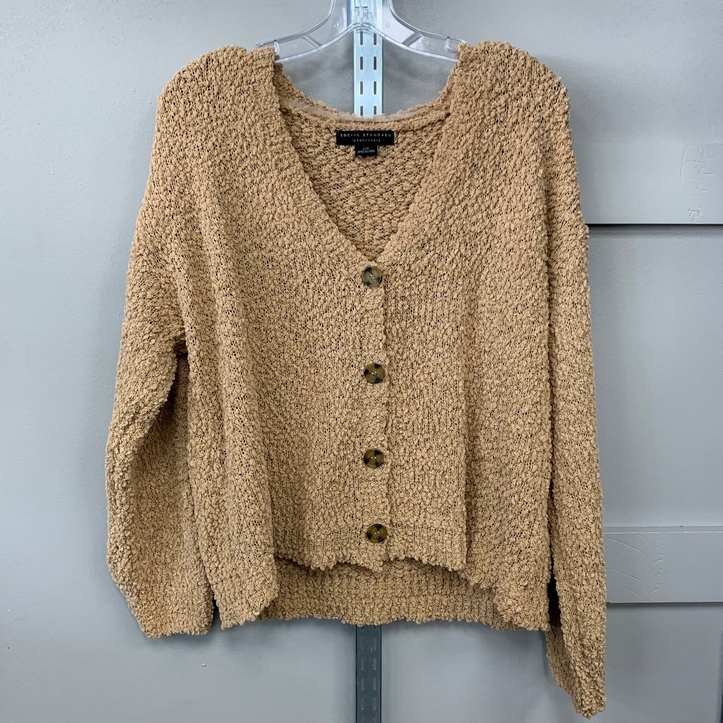 Cardigan By Social Standard By Sanctuary In Brown, Size: L