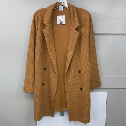 Cardigan By Cozy In Brown, Size: M