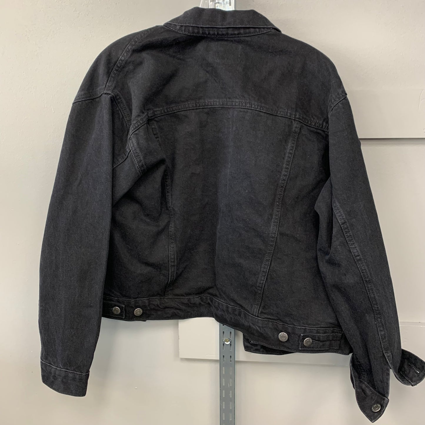 Jacket Denim By Old Navy In Black, Size: L