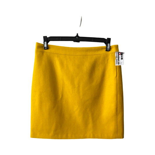 Skirt Mini & Short By J. Crew In Yellow, Size: 2