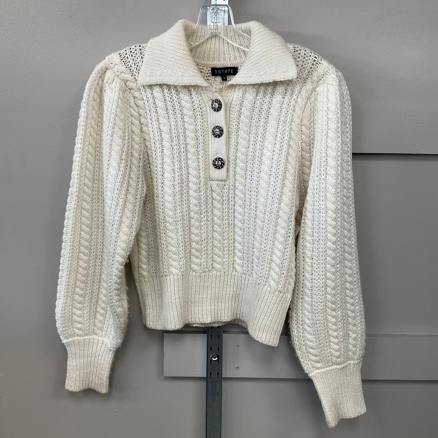 Sweater By 1.state In Cream, Size: S