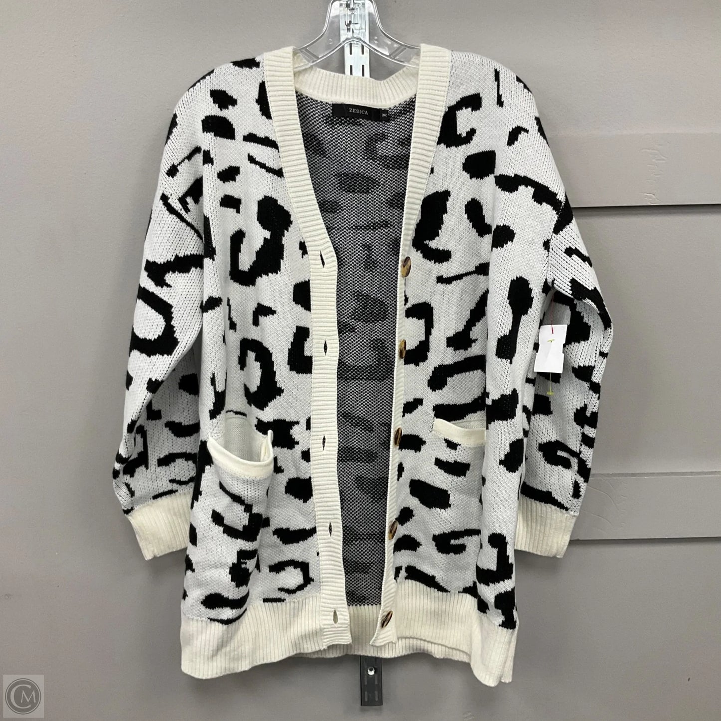 Cardigan By Zesica In Animal Print, Size: M