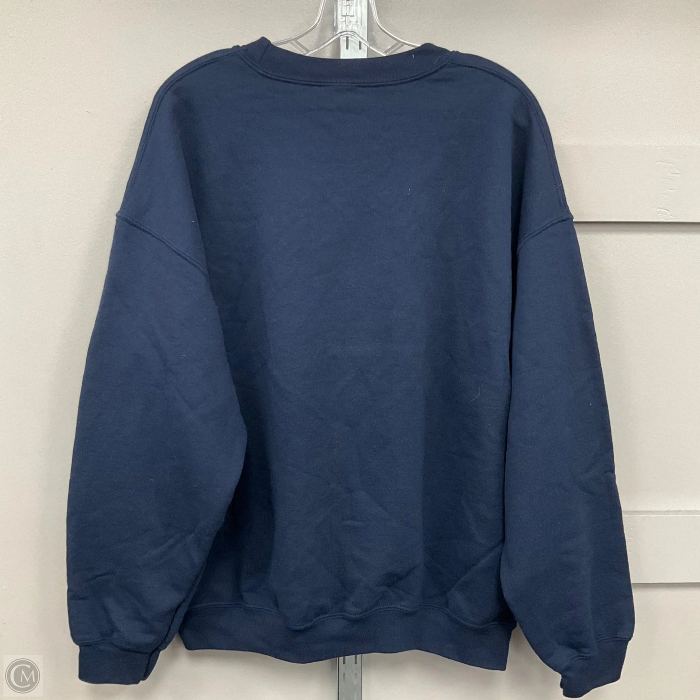 Sweatshirt Crewneck By Gildan In Navy, Size: Xl