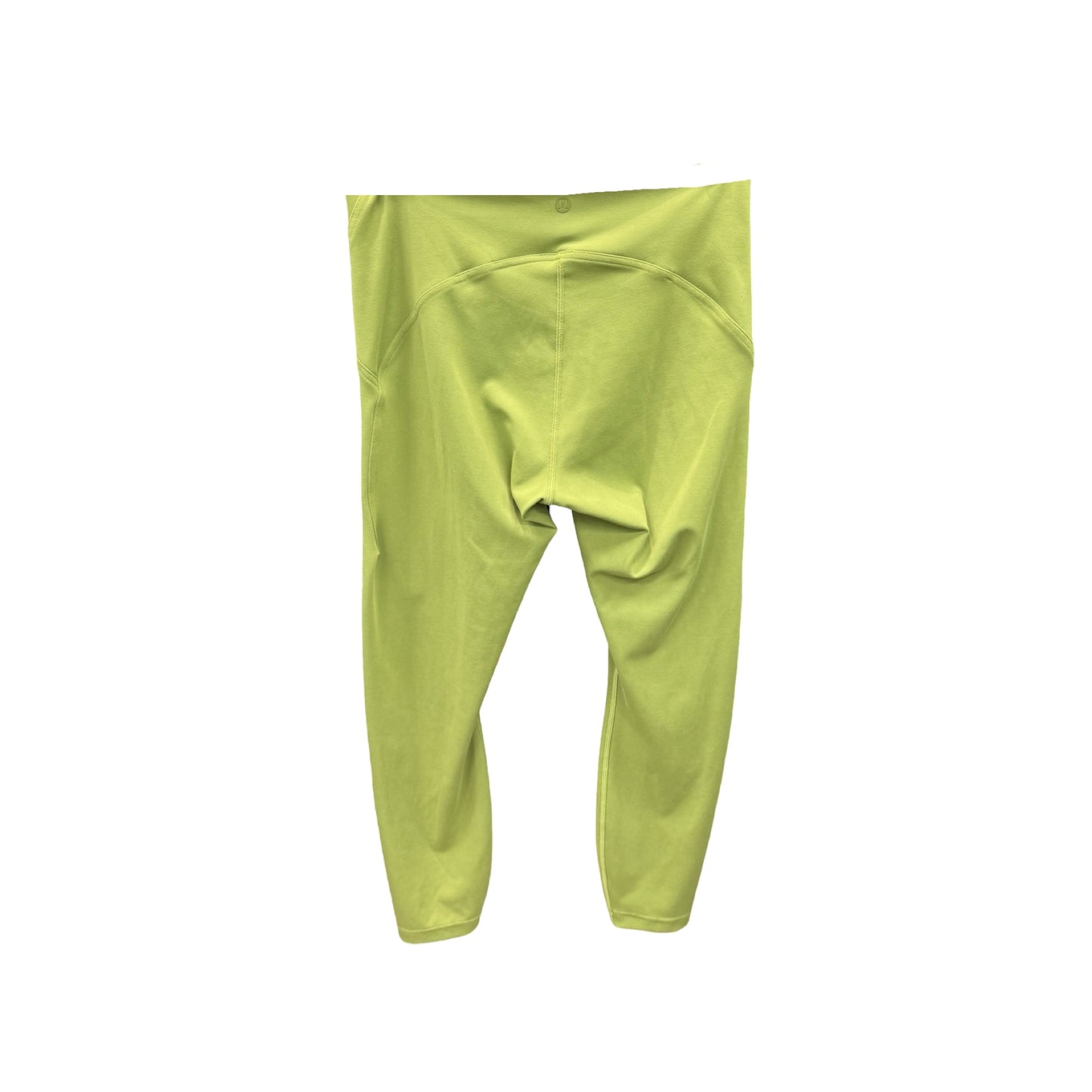 Athletic Leggings By Lululemon In Green, Size: 8