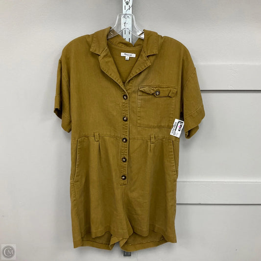 Romper By Madewell In Brown, Size: Xs