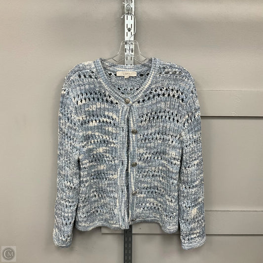 Sweater By Loft In Blue, Size: L
