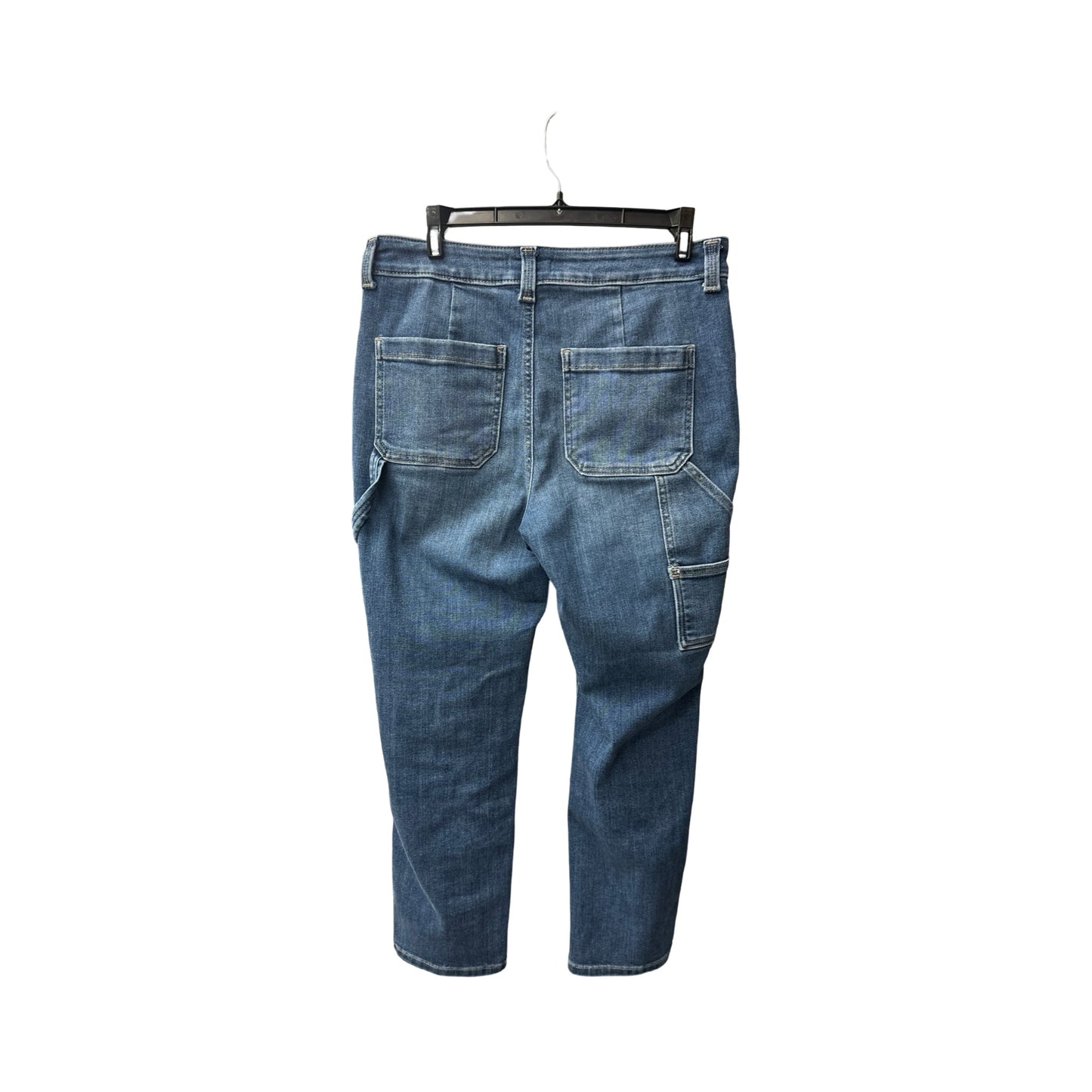 Jeans Straight By Edgely In Blue Denim, Size: 8