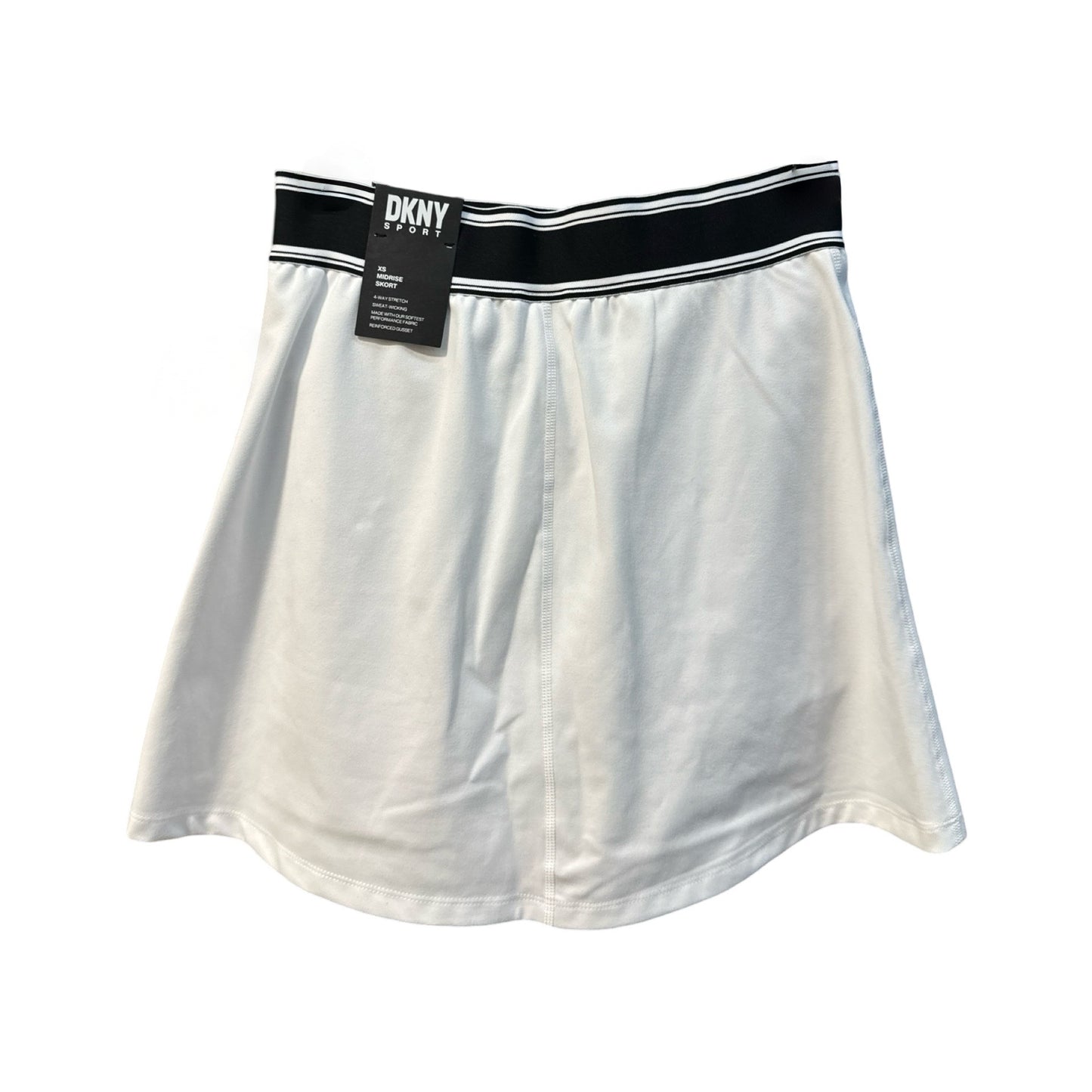 Black & White Athletic Skort Dkny, Size Xs