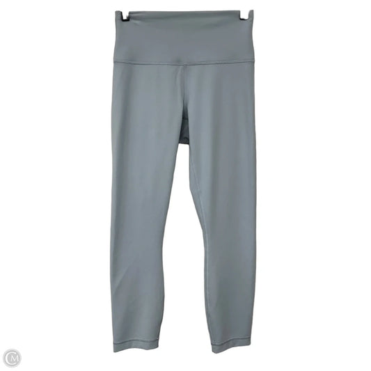 Athletic Leggings By Lululemon In Blue, Size: 6