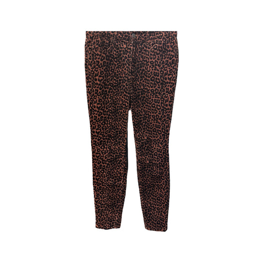 Pants Corduroy By Loft In Animal Print, Size: 6