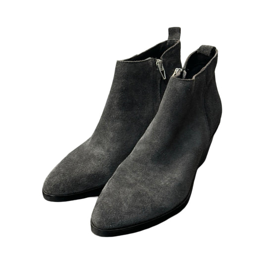 Grey Boots Ankle Heels Dolce Vita, Size 7