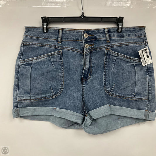 Shorts By Cmf In Blue Denim, Size: Xl