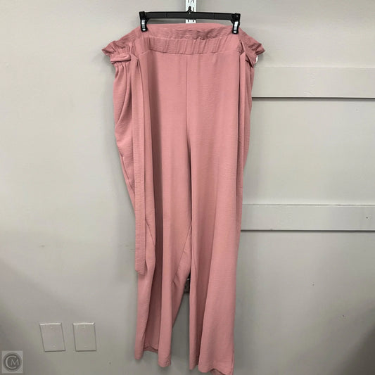 Pants Dress By Shein In Pink, Size: 4x